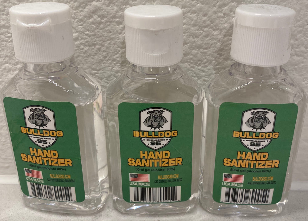 Bulldog Hand Sanitizer (3-Pack)